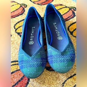 Fabulous plaid Rothy’s flats! 8.5